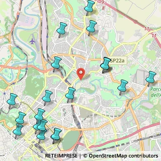 Mappa Via di Monte Sacro, 00141 Roma RM, Italia (3.089)