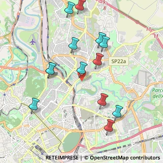 Mappa Via di Monte Sacro, 00141 Roma RM, Italia (2.27231)