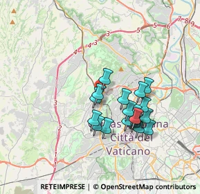Mappa Vicolo dell'Acqua Paola, 00168 Roma RM, Italia (3.184)