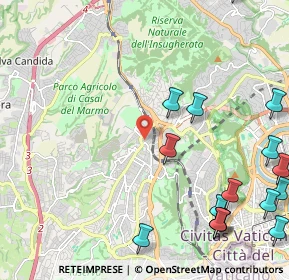 Mappa Via Campo Ligure, 00168 Roma RM, Italia (3.24875)