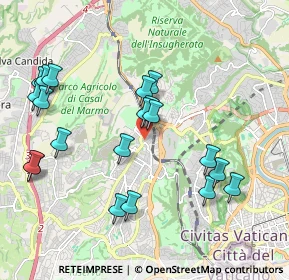 Mappa Via Campo Ligure, 00168 Roma RM, Italia (2.2215)