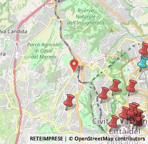 Mappa Via Campo Ligure, 00168 Roma RM, Italia (3.74813)