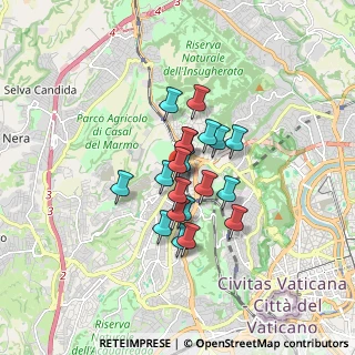 Mappa Via Campo Ligure, 00168 Roma RM, Italia (1.187)
