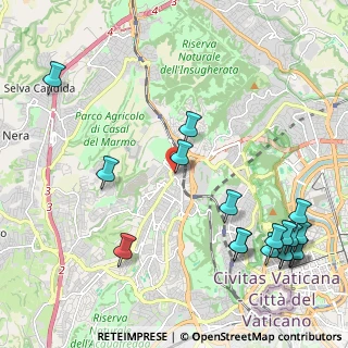 Mappa Via Campo Ligure, 00168 Roma RM, Italia (2.96389)