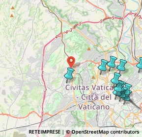 Mappa Via Campo Ligure, 00168 Roma RM, Italia (5.98154)
