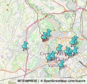 Mappa Via Campo Ligure, 00168 Roma RM, Italia (4.22)