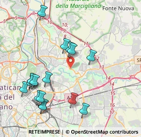 Mappa Viale Kant, 00100 Roma RM, Italia (4.68353)