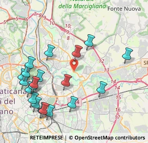 Mappa Viale Kant, 00100 Roma RM, Italia (4.984)