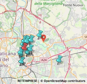 Mappa Viale Kant, 00100 Roma RM, Italia (4.288)