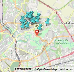 Mappa Viale Kant, 00100 Roma RM, Italia (1.63067)