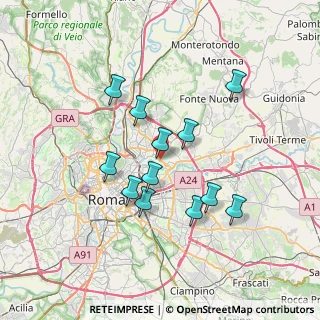 Mappa Viale Kant, 00100 Roma RM, Italia (6.56)