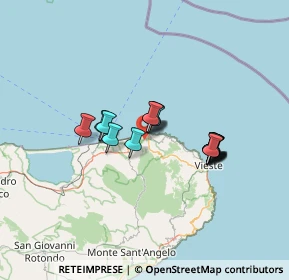 Mappa Unnamed Road, 71010 Vico del Gargano FG, Italia (10.58529)