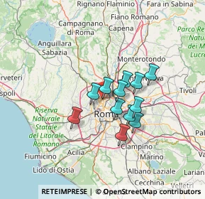 Mappa Via Flaminia, 00197 Roma RM, Italia (9.695)