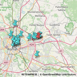 Mappa Via della Sibilla Tiburtina, 00131 Roma RM, Italia (8.3095)