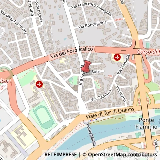 Mappa Via Bolsena,  10, 00191 Roma, Roma (Lazio)