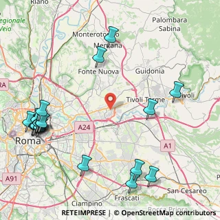 Mappa Via Oratino, 00131 Roma RM, Italia (12.162)
