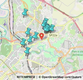 Mappa Piazza Lapo Gianni, 00141 Roma RM, Italia (1.33077)