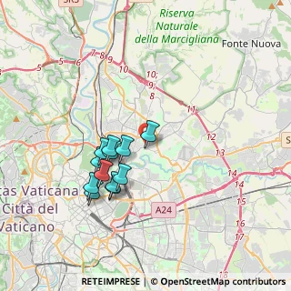 Mappa Piazza Lapo Gianni, 00141 Roma RM, Italia (3.37667)