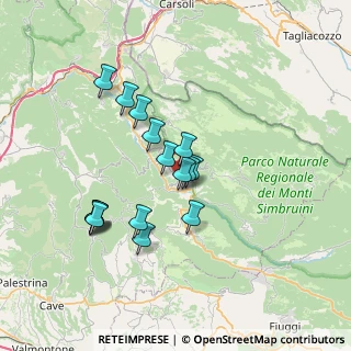 Mappa Contrada Bottiano, 00028 Subiaco RM, Italia (6.48063)