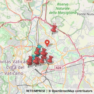 Mappa Roma, 00141 Roma RM, Italia (3.63143)