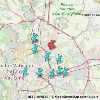Mappa Roma, 00141 Roma RM, Italia (3.97273)