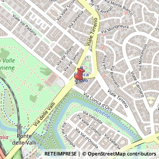 Mappa Piazza Conca d'Oro, 43, 00141 Roma, Roma (Lazio)