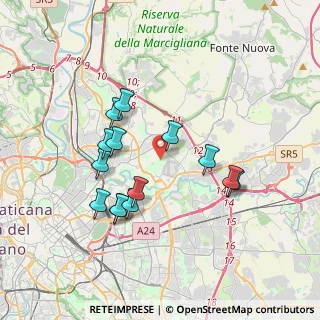 Mappa Largo Paolo Panelli, 00137 Roma RM, Italia (3.54786)