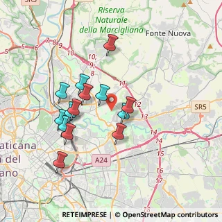 Mappa Largo Paolo Panelli, 00137 Roma RM, Italia (3.47429)