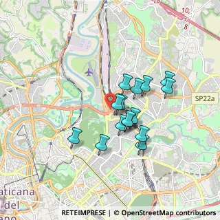 Mappa Via del Prato della Signora, 00185 Roma RM, Italia (1.43467)