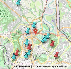 Mappa Casa di Cura Paideia, 00191 Roma RM, Italia (2.47533)