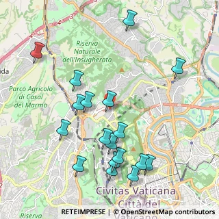 Mappa Via Molveno, 00135 Roma RM, Italia (2.36833)