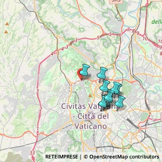 Mappa Via Molveno, 00135 Roma RM, Italia (3.56182)