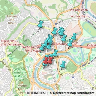 Mappa Via Proceno, 00191 Roma RM, Italia (0.667)