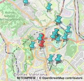 Mappa Via Proceno, 00191 Roma RM, Italia (1.92313)