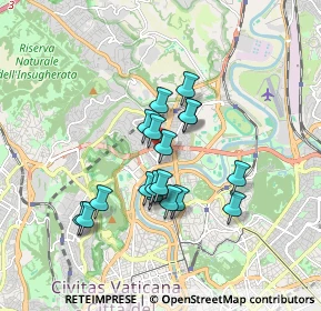 Mappa Via Proceno, 00191 Roma RM, Italia (1.47833)