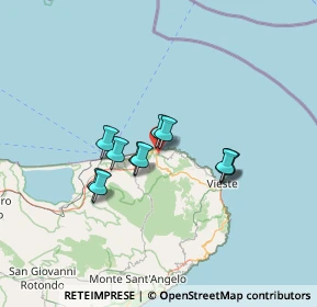 Mappa Località Pietra della Madonna, 71010 Peschici FG, Italia (10.51636)