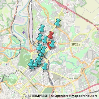 Mappa Via Martana, 00141 Roma RM, Italia (1.56875)