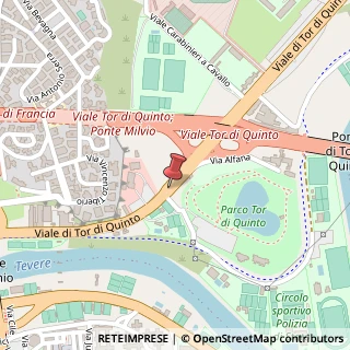 Mappa Viale di Tor di Quinto,  64, 00191 Roma, Roma (Lazio)