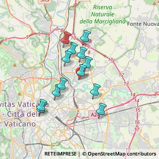 Mappa Viale Adriatico, 00141 Roma RM, Italia (3.28)