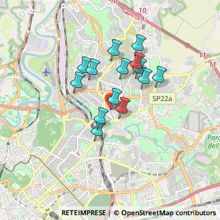 Mappa Via Monte Zeda, 00141 Roma RM, Italia (1.47786)