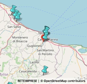 Mappa Via Enrico Mattei, 86039 Termoli CB, Italia (34.02222)