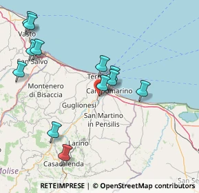 Mappa Via Enrico Mattei, 86039 Termoli CB, Italia (18.16667)