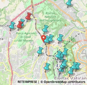 Mappa Stazione Monte Mario, 00168 Roma RM, Italia (2.5355)