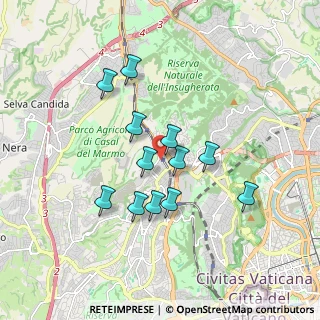 Mappa Stazione Monte Mario, 00168 Roma RM, Italia (1.59333)