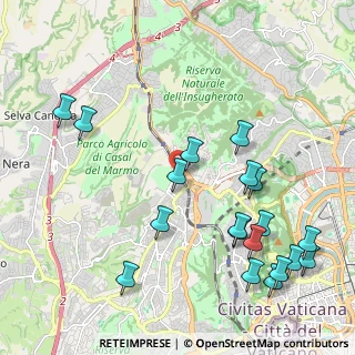 Mappa Stazione Monte Mario, 00168 Roma RM, Italia (2.64263)