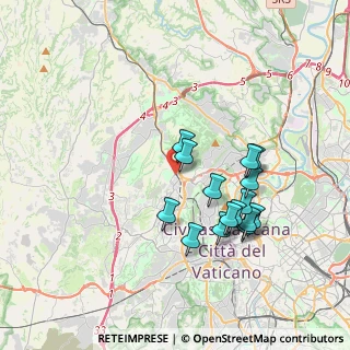Mappa Stazione Monte Mario, 00168 Roma RM, Italia (3.61313)