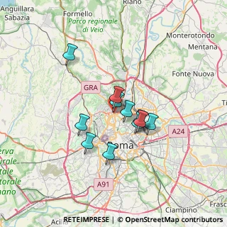 Mappa Via Castelnuovo di Porto, 00191 Roma RM, Italia (5.27455)