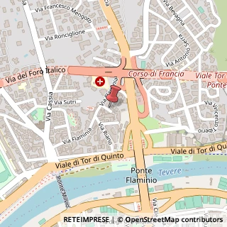 Mappa Via Castelnuovo di Porto, 25, 00191 Roma, Roma (Lazio)