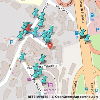 Mappa Via Castelnuovo di Porto, 00191 Roma RM, Italia (0.07556)