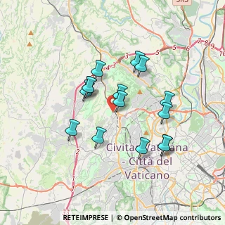 Mappa Via Sebastiano Vinci, 00168 Roma RM, Italia (3.26933)